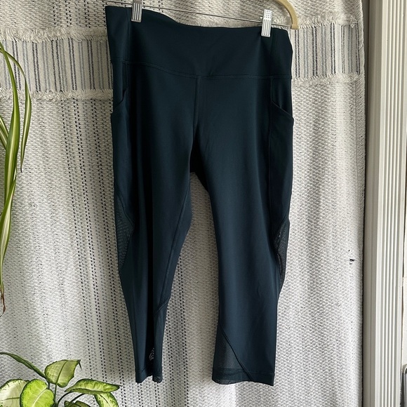 lululemon athletica aqua leggings - Picture 1 of 8